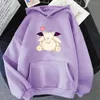 Sweats à capuche pour hommes Final Fantasy XIV Moogles Cartoon Graphic Men Cute Animal Print Sweatshirts à manches longues Casual Automne Pulls Vêtements