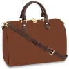 Hot S Women Messenger Classic Designers Fashion Women Bag Bags Lady Totes Handbags Speedy with Key Lock Shoulder Strap Du