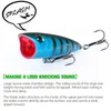 Baits Lures TSURINOYA 70F Popper Surface Fishing Lure RIPPLE 70mm 12g Break Water Chatterbait Bass Pike Topwater River Hard Bait 230825