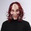 Imprezy maski krwawe zło dead rise duch twarz maska ​​cosplay horror demon czaszka lateks halloween halloween karnawał kostium imprezowy rekwizyty 230826