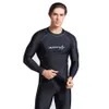 Noś Banfei Szybki suchy długi rękaw Rashguard Men Tops Swimpit Suit Suit UPF 50+ Plażetowa strażnik nurkowy dla mężczyzn