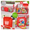 Babyrail IMBABY Speeltuin Roze corralitos Met Enkele Voetbalpoort Ballen Zwembadhek Corral voor baby's van 0 tot 6 maanden 230826