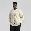 Men's Sweaters Factory Stock Supply Simple Casual Cotton Knitted Sweater Long Sleeve Cardigan