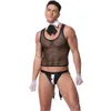 Pyjamas sexy Sous-vêtements masculins Hommes Uniformes érotiques Serveur Docteur Roleplay Costumes porno Discothèque Outfit Mari Date Lingerie Ensemble 230825