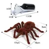 ElectricRC Animali Giocattolo RC a infrarossi Telecomando Spaventoso Raccapricciante Ragno Realistico Tarantula Finto Scherzo Falso Tricky Jock Regalo di Halloween 230825