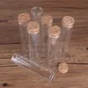 Bouteilles Bocaux 15 ml 25 ml 30 ml 35 ml 40 ml 45 ml 50 ml 55 ml 60 ml 80 ml 100 ml Petit tube à essai en verre avec bouchon en liège Dragées 24 pièces 230825