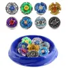 Toupie Toupie Beyblades Metal Fusion Blade Bley Set 25Pcs dans un étui de transport Toupie Gyroscope Jouets pour enfants 230825