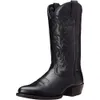 Stövlar Zyyzym Men Boots High Heel Autumn Winter Embroidered Middle Tube Europe och Nordamerika Western Cowboy Boots Men Footwear 230825