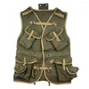 Chaquetas de caza CHALECO DE ASALTO DEL DÍA D DEL EJÉRCITO DE EE. UU. RMY GREEN US11003