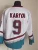 MEN VINTAGE 96 Charlie Conway Hockey Jerseys Movie Mighty 99 Adam Banks 21 Dean Portman 44 Fulton Reed 33 Greg Goldberg 8 Teemu Selanne 9 Paul Kariya stitched onmorms