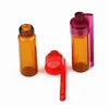 Packing Bottles Wholesale Colorf 36Mm 51Mm Travel Size Acrylic Plastic Bottle Snuff Snorter Dispenser Glass Pill Case Vial Container Otear