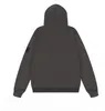 Designer clothing autumn and winter solid color hooded cardigan zipper hoodie loose casual sports men's and women's coat