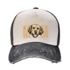 قبعات الكرة أزياء Golden Retriever Dog Mom Baseball Women Womensed Snapback Cap Gife فكرة للمالك