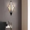 Lâmpadas de parede Nordic LED Lamp Modern Room Decor Sconces Living Sofá TV Mesa de Cabeceira Quarto Espelho El Escadas Luz Interior