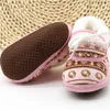 First Walkers Boots Toddler Girl Boy Wool Snow Crib Shoes Winter Warm Booties First Walkers New Infants Crochet Knit Baby Boys Girl Boots L0826