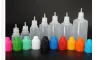 wholesale Simple Soft Style Needle Bottle 5/10/15/20/30/50 Ml Plastic Dropper Bottles Child Proof Caps