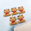 Charms 10pcs świąteczne zwierzęta jelenia żywica pies charmy kawaii wisiorki urok do bransoletki bransoletki brelok biżuterii DIY Kid Biżuteria Making C1090 230826