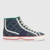 Groothandel Ontwerpers schoenen Tennis 1977 Vrijetijdsschoenen Canvas schoenen Hoge sneakers Beige Blauw gewassen jacquard Denim Print Borduursel Letter Sportschoenen sneakers