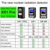 XR-1 Pro Détecteur de rayonnement nucléaire Compteur Geiger Beta Gamma Rayonnement ionisant Température et humidité Écran LCD HKD230826