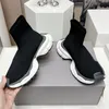 3XL Chaussette Baskets Designer 3XL Boot Tripler Noir Blanc Rose Rétro Femmes Hommes Chaussures Casual Luxe Élastique Tricoté Coton Double Face Velours Runner Chaussures