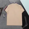 Moda Erkek Tişörtleri Erkek T-Shirt Kolları Nefes Alabilir Üstler Tees Mektup Desen Baskı Erkekler Kadınlar Yaz Tişörtleri Artı Boyut Erkek Polo Gömlek M-3XL V20