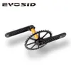 Groupes de vélo EVOSID Vélo Crank Ultralight Road Crankset 170mm HollowTech N Wide GXP Plateau avec support pour gravier 230825