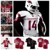 Arkansas Razorbacks Football Jersey 6 Jacolby Criswell 5 Raheim Sanders 78 Braun 2 Dwight McGlothern 76 E'Marion Harris 1 Jefferson 23 Isaiah Augustave 72 Chamblee