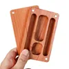 Multifonctionnel Fumer Bois Naturel Portable Stash Case Boîte À Cigarettes Conteneur De Stockage De Poche Pour Herbe Tabac Preroll Rolling Cigar One Hitter Briquet DHL