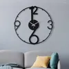 Wall Clocks Large Creative Industrial Clock Electronic Modern Design Kitchen Living Room Relogio De Parede Home Decoration