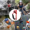 تسلق الحبال اليد الصعود المتسلق الجبال المحمولة حبل الصخور المشبك rappelling العتاد سهل الاستخدام للأدوات في الهواء الطلق 230826