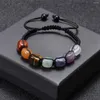 Bangle Natural Tiger's Eye Bracelet Men's Personalized Casual Agate Colorful Beaded Woven Crystal For Men And Women