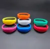 Bracelet en silicone brillant Bracelet lumineux clignotant LED Fournitures de fête Rave Concerts Cadeaux d'anniversaire Accessoires d'ambiance de bar Couleur unie LL