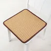 Pillow 1PC Car Rattan Mat Seat Cool Non-Slip Office Chair Thickening Pastoral Style