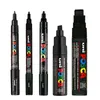 Markers 5pcs/set UNI Posca Marker Pen Mixing Paint Pen 5 Sizes PC-1M/3M/5M/8K/17K Painting POP Poster Advertising Pen Stationery 230826