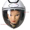 Casques de moto Casque de moteur universel Film anti-buée imperméable à la pluie Durable Nano Revêtement Films autocollants transparents pour accessoires