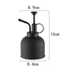 Watering Equipments Garden Tools 304 Stainless Steel Pot Flowers For Home Gardening Retro Black Mini Metal