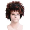 Synthetische Perücken für Männer, lockig, synthetische kurze Perücken für Herren, tägliche Perücke, gemischt, männlich, lockig, natürliches Cosplay-Haar, hitzebeständig, atmungsaktiv x0826