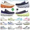 Runningskor Cloudnova från CloudMonster X1 X3 X5 Designer Gradient Blue Women Men CloudMonsters Swiss Casual Federer Sneakers Träning Tränar utomhus