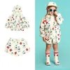 Kleidung Sets Bebe Koreanische Baby Windjacke Jacke und Shorts Set Frühling Marke Kleinkind Mädchen Jungen Casual Mit Kapuze Mantel Outwear Hose anzug 230825