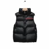 Womens Down Parkas Puffer Vest Jacket Mulher Jaquetas Sem Mangas Casaco Designer Primavera Outono Outwears Casacos Windbreaker S-2XL e1t7 #