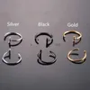Topp 1 PC Fashion Punk Style Fake Lip Piercing Nos Ring Body Accessories for Sexy Women Men
