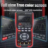 Multimeters ZT-702S 2-in-1 digitale oscilloscoop-multimeter Real-time bemonsteringssnelheid 48MSa/s True RMS 1000V Professionele tester met 2,8" scherm 230825