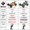 Carro elétrico RC WLtoys 144010 144001 75KM H 2.4G RC Brushless 4WD Elétrico de alta velocidade Off Road Controle Remoto Drift Toys para crianças Racing 230825