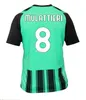 23 24 24 US Sassuolo Soccer Jerseys Home Away 3th Boga Locatelli 2023 2024 CAPUTO BERARDI Koszulki defrel djuricic Maglietta Calcio Traore Football Mundlis Men Jersey