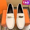 Nieuwe mode lederen loafers kleding schoenen Designer Dames Destin Loafer Kalfsleer Lederen Platform Sneakers Beige Rose Opaline Suede luxe dames casual schoenen