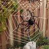 Other Event Party Supplies 125cm 150cm 200cm Horror Giant Black Plush Spider Halloween Decoration Props Haunted Decorations for Home 230825