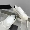 Channe Chanellies Chaussures Designer Casual Chanelliness Chaussures Femme Sneakers Round Head Platform Shoes Hook Bloop Blanc Black Trainers Sandales Vintage