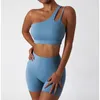 Chemises actives Sexy à sangle unique pour femmes, gilet de Fitness, débardeur, soutien-gorge de sport, de gymnastique, extensible, sous-vêtements de Yoga, coussinet de poitrine