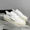 Channe Chanellies Chaussures Designer Casual Chanelliness Chaussures Femme Sneakers Round Head Platform Shoes Hook Bloop Blanc Black Trainers Sandales Vintage