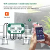 Misuratori PH Digitale WiFi PH EC TDS SALT SG.Temp Misuratore Tester della qualità dell'acqua Registratore dati Monitor intelligente 6 in 1 Controllo APP Tuya Spina USA/UE/Regno Unito 230826